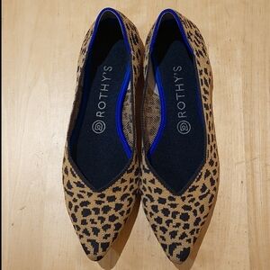 Rothy's Pointed Leopard Flats